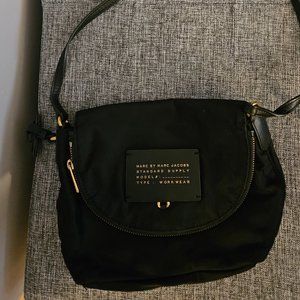 Marc Jacobs Preppy Nylon Mini Crossbody Bag Black